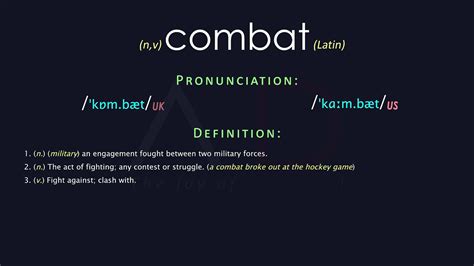 meaning of combative